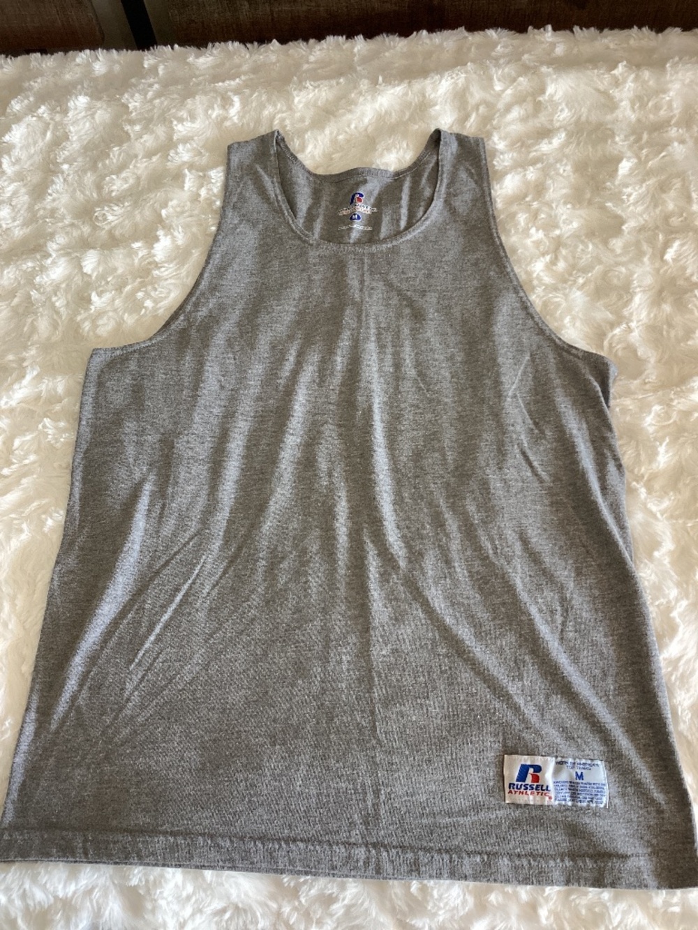 Russell Athletic Men’s Tank Top, Size M, Gray